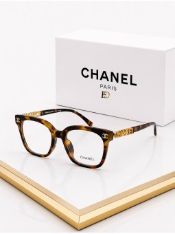 Lentes glam Chanel tigre