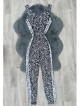 Mono animal print negro prada