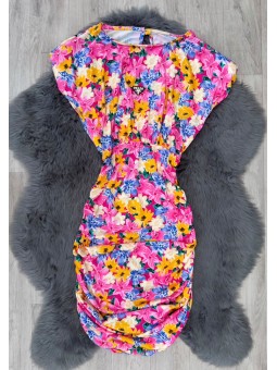 Vestido flory rosado prada