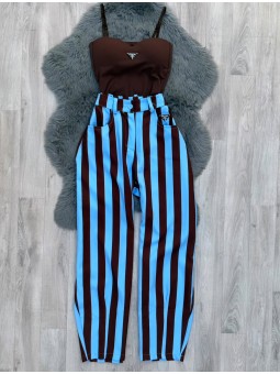 Body capri marrón prada
