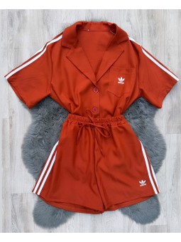 Conjunto diva rojo adidas