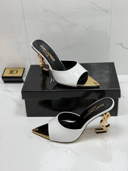 Tacones paula blanco ysl