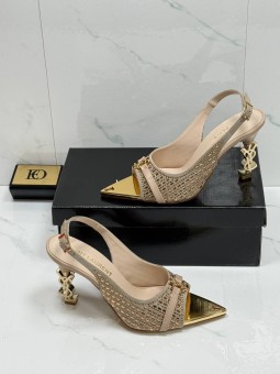 Tacones elena beige ysl