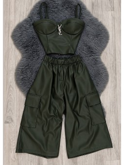 Conjunto nina verde ysl