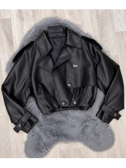 Chaqueta carmín negro dior