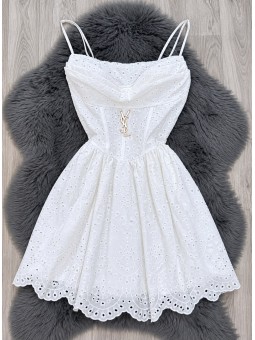 Vestido princesa blanco ysl