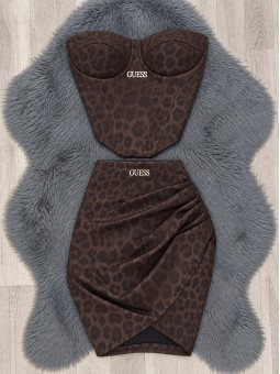 Conjunto pantera marrón guess