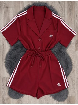 Conjunto diva vinotinto adidas