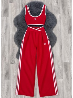 Conjunto alexa rojo adidas