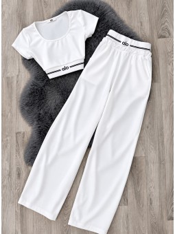 Conjunto Alba blanco alo