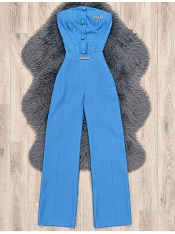 Braga botones azul gucci
