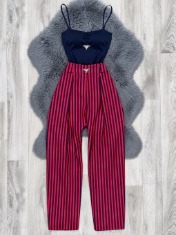 Pantalón élite rojo prada
