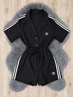 Conjunto diva negro adidas