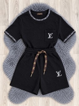 Conjunto Vivian negro LV