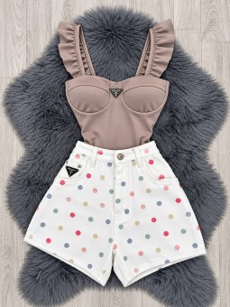 Body faralaos camel prada