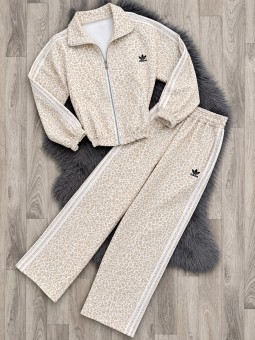 Conjunto manga larga beige...