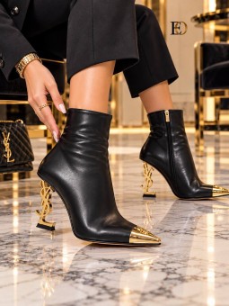 Botines kat negro ysl