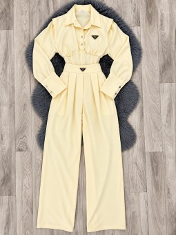 Conjunto Anne amarillo prada