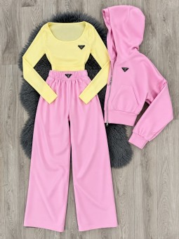 Conjunto 3 piezas amarillo...