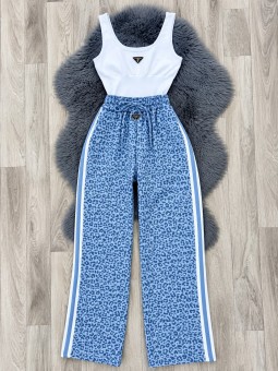 Pantalón zuly azul prada
