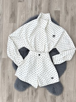 Conjunto brenda blanco adidas