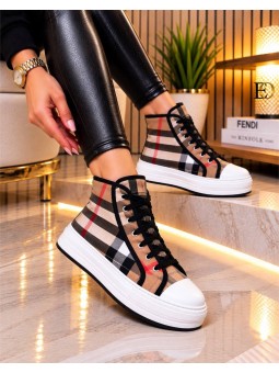Botas adela camel fendi