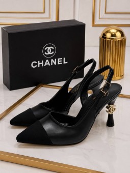 Tacones carlota negro chanel